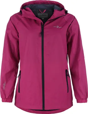 Produktbild von Blue Wave Damen Funktionsjacke Fabienne - Outdoor-Jacke Regenjacke Wander- und Fahrradjacke in Sangria Größe 44