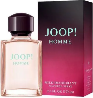 Zdjęcie produktu dla JOOP! Homme, Mężczyźni, Dezodorant, Dezodorant w spreju, Spray, 75 ml, Bergamotka, Cytryna, Mandarynka, Kwiat pomarańczy
