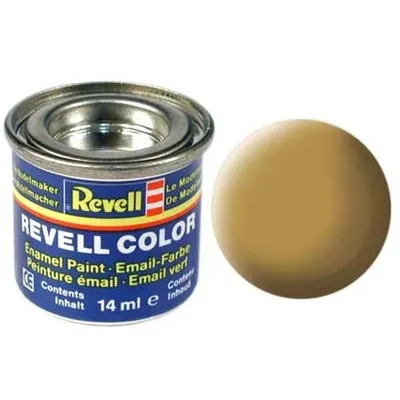 Zdjęcie produktu dla Revell Sandy yellow, mat RAL 1024 14 ml-tin, Żółty, 1 szt.