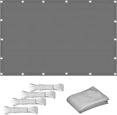 Produktbild von Balkonsonnensegel quadratisch UV-beständig wasserabweisend winddicht - 1,9 x 2,9 m