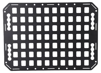 Immagine prodotto di Pianale per autocarro, pannello MOLLE, 533 x 390 x 2 mm, multifunzionale, alluminio ad alta resistenza, montaggio su guide a L, contenimento di attrezzi da lavoro