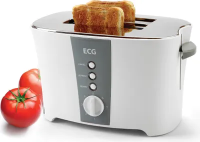 Produktbild von ECG ST 818, 2 Scheibe(n), Grau, Edelstahl, 800 W, 0,98 m, 270 mm, 170 mm