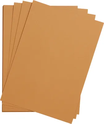 Produktbild von Clairefontaine Zeichenpapier 50x65 cm 160g, Pack. 24 Bogen - Rostfarben 93789C