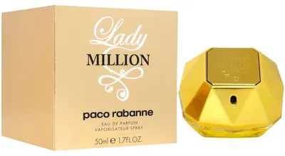 Image de Paco Rabanne Lady Million Eau de Parfum pour femme 50 ml