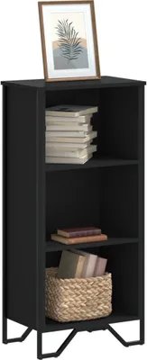 Obrázek produktu pro Maison Exclusive - Knihovna černá 50x31x106 cm dřevěný materiál