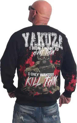 Zdjęcie produktu dla Męski sweter Yakuza Hurt, czarny, S