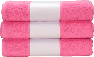 Immagine prodotto di A&R AR080 | Asciugamano SUBLI-Me®, 50 x 100 cm - Colore: Rosa chiaro - Dimensioni: 50 x 100 cm