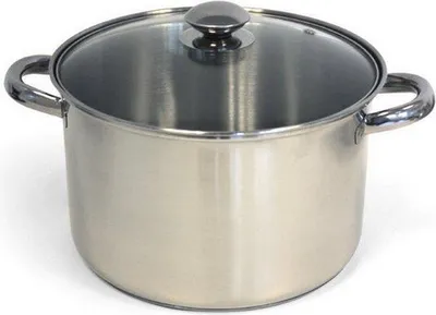 Immagine prodotto di Pentola in acciaio inox da 16 litri + coperchio in vetro Beka 13113304