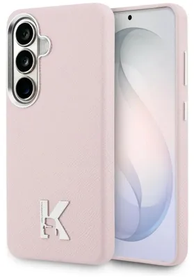 Produktbild von Karl Lagerfeld K Metal MagSafe Case S26 Rosa