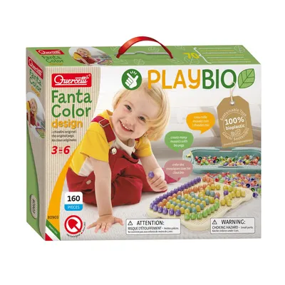 Zdjęcie produktu dla Quercetti PlayBio Fantacolor Design, 160DLG