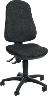 Produktbild von Bürodrehstuhl m.Permanentkontakt anthrazit 420-550mm o.Lehnen Trgf.110kg TOPSTAR