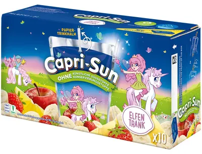 Image de Capri Sun Fairy Drink Packs à boire au jus de fruits multiples Boisson 10x200ml