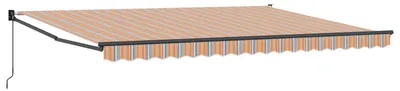 Obrázok produktu pre vidaXL Rozťahovacia markíza, viacfarebná, 450 x 300 cm