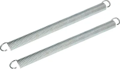 Produktbild von KOTARBAU® Sada 2 pružin pro garážová vrata 420 mm Robustní pozinkovaná pružina Pomáhá otevírat a zavírat napínací pružinu