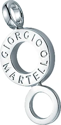Produktbild von Charm Giorgio Martello Milano Anhänger mit Schriftzug Giorgio Martello, Silber 925 Silber Onesize