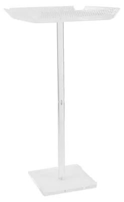 Produktbild von Professioneller Haarteile-Halter – Standardmodell – Haarteile-Halter – Transparente Zöpfe – Einfache Pflege – Erhöhtes Acryl – Vier Seiten – Haarextensions-Halter