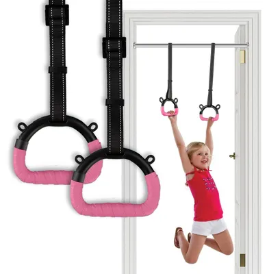 Produktbild von Solidchoice – Turnringe für Kinder – 2 robuste Ringe mit verstellbaren Bändern