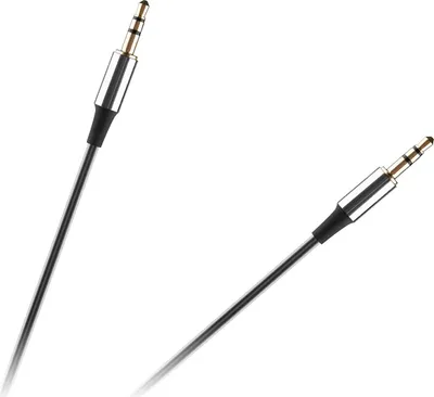 Produktbild von Klinkenkabel 3,5 Miniklinke AUX 1m Audio Spiralkabel Rebel
