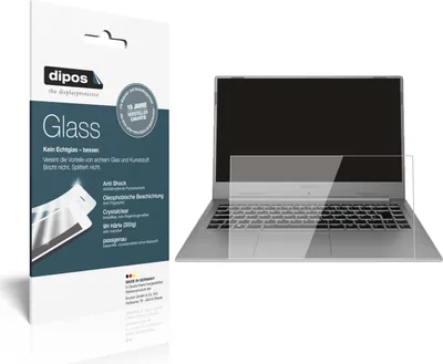 Obrázek produktu pro 2x ochranná fólie pro Medion Akoya S15449 - Anti-Shock 9H fólie dipos Glass plastové sklo