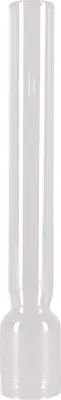 Produktbild von Zylinderglas Lampenglas Ersatzglas klar Ø33mm Leuchtenglas H:215mm