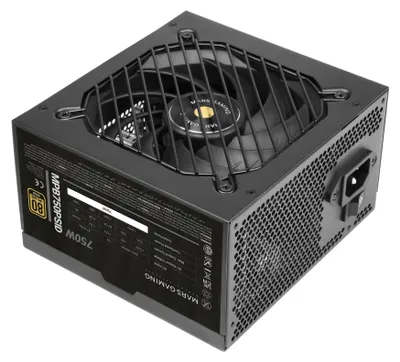 Immagine prodotto di Mars Gaming MPB750PSID, 750 W, 200 - 240 V, connettore ATX a 24 pin, per PC, standard ATX,  80 PLUS Gold