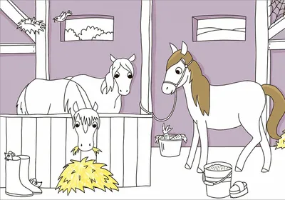 Obrázok produktu pre Mein schönstes buntes Malbuch. Pferde und Ponys