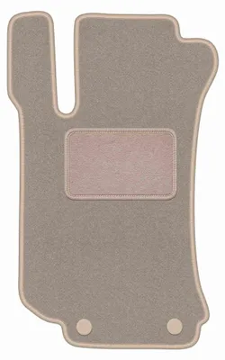 Imagen del producto de Alfombrilla conductor de moqueta para Mercedes R V251 / R251 2005-2013 (monovolumen) – 1 pieza, beige, a medida – Wielganizator LUX