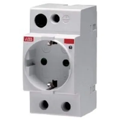Obrázek produktu pro Schuko zásuvka rozvadece M1175-L 2CSM212000R0721