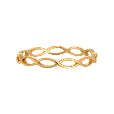 Produktbild von cai Ring 925/- Sterling Silber gelb 050 (15,9) ohne Stein 274270228-1