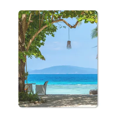 Produktbild von MuchoWow® Mauspad Mousepad Tropisch - Strand - Meer 30x40 cm - Mousepads - Maus Mat - Pad - Mausunterlage - Mausmatten