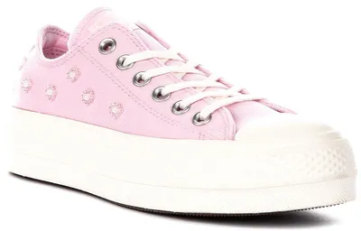 Obrázok produktu pre Converse All Star Lift A16108C, ružová, s aplikáciami, platforma – 6 UK - 39 EU - 8 US / Ružová