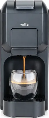 Produktbild von Wilfa 602295, Filterkaffeemaschine, Kaffeekapsel, Gemahlener Kaffee, Schwarz