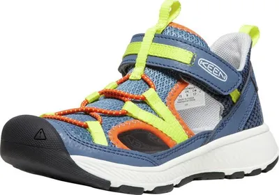 Produktbild von Keen Motozoa Sandal Jüngere Kinder Vintage Indigo/Scarlet Ibis Größe EU 25/26