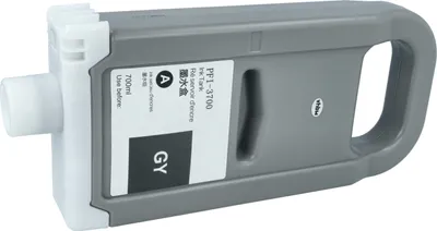 Produktbild von vhbw Tintenpatrone Grau kompatibel mit Canon Imageprograf iPF PRO-6600 Drucker (kompatibel, 700ml)