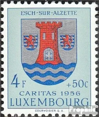 Produktbild von Briefmarken Luxemburg 1956 Mi 565 postfrisch Kantonalwappen