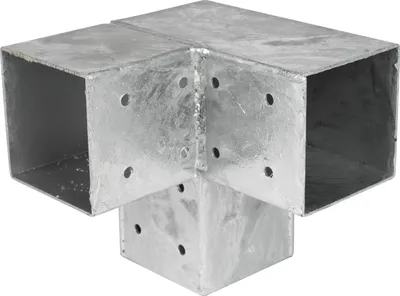 Produktbild von Pergola Eckverbindung für 9 x 9 cm Pfosten Würfelmodell - Pro Stück