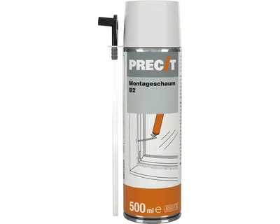 Produktbild von PRECIT 1K Montageschaum B2 beige 500 ml
