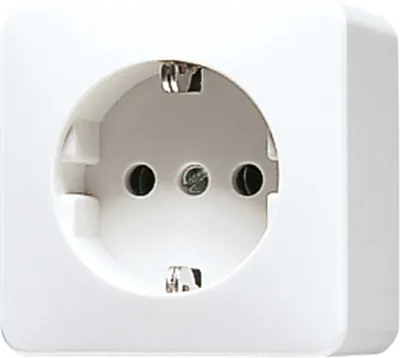 Image de Prise Schuko blanc alpin - Prise 321 A WW