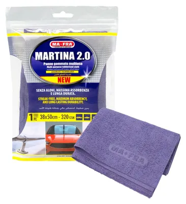 Produktbild von Mafra Martina 2.0 Tuch, 1 Stück - Mehrzweck-Gummiertuch, saugfähig, streifenfrei