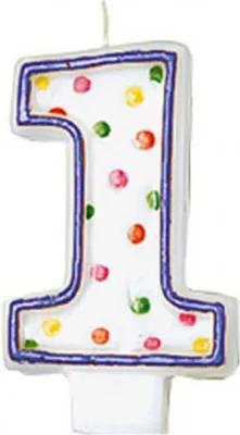Immagine prodotto di Numero di candele Pois #1