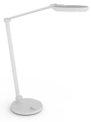 Productafbeelding van FeinTech LTL00120, Wit, ABS (acrylonitril-butadieen-styreen), Aluminium, Kunststof, Bureau, Wit, 1 lamp, LED