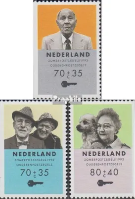 Produktbild von Briefmarken Niederlande 1993 Mi 1474II D-1476II D (kompl.Ausg.) postfrisch Sommermarken