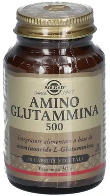 Imagen del producto de AMINO GLUTAMINA 500 - 50 cápsulas vegetales