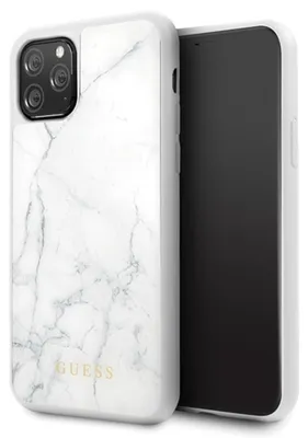 Produktbild von Guess Marble Hülle Für Iphone 11 Pro - Weiß