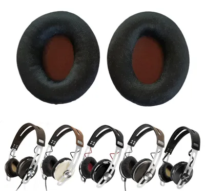Braune Velours-Ohrpolster für Sennheiser Momentum On-Ear