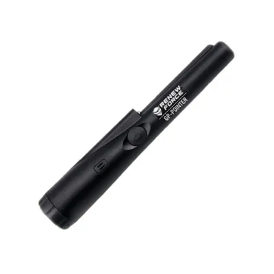 Zdjęcie produktu dla Wykrywacz metali na baterie 9V GP-Pointer 23 cm - Czarny