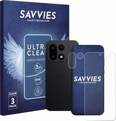 Produktbild von 6x Für OnePlus 15 (Display+Kamera) Schutzfolie Savvies Displayschutz Display Schutz Folie Klar Transparent