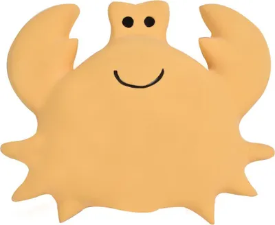 Obrázek produktu pro hračka do vany s chrastítkem krab 10 cm žlutá