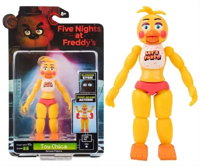 Zdjęcie produktu dla Figurka Toy Chica z gry FNAF, modele FNF0001 i FNF0101