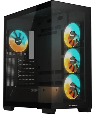 Produktbild von GIGABYTE C500 PANORAMIC STEALTH Midi Tower Schwarz